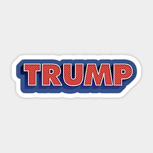 Trump For President Sticker